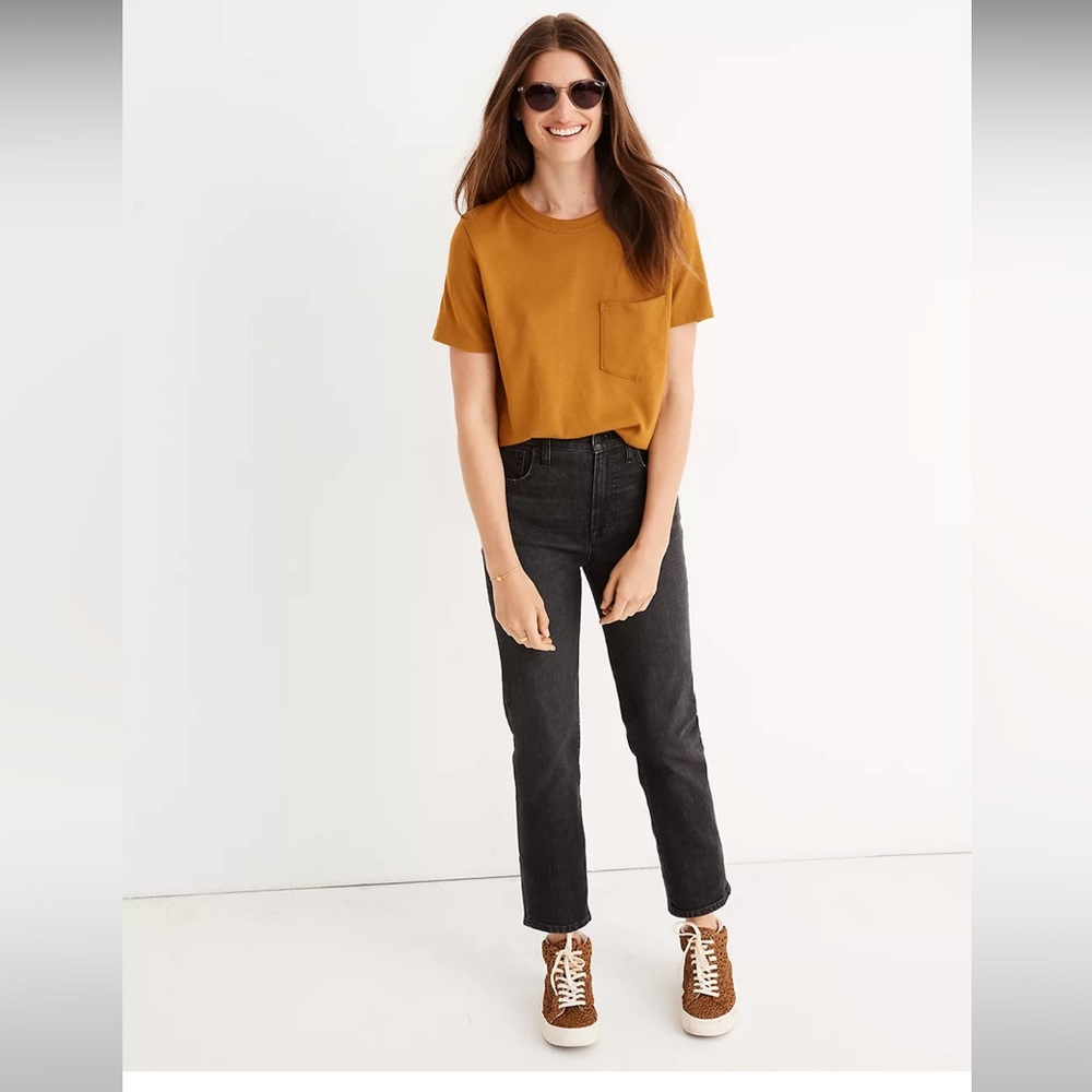 Madewell • the perfect vintage crop jean in sumner wash sz 25